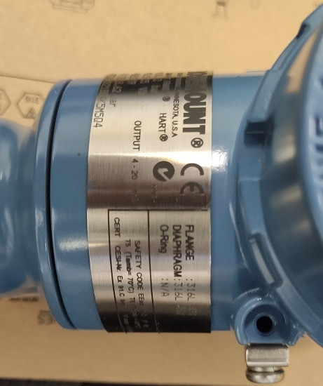 ROSEMOUNT PRESSURE TRANSMITTER -- 3051TG3 SERIES