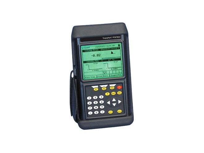 فلومتر پرتابل التراسونیک گاز مدل GE-Panametrics pt878GC