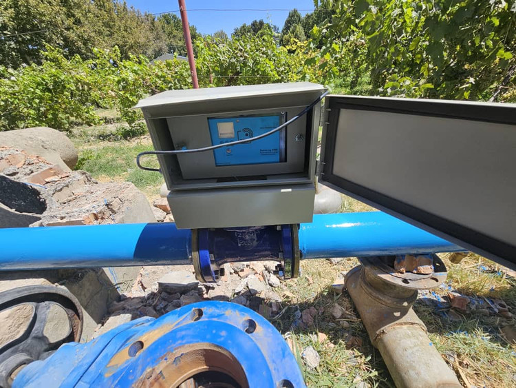 فلومتر هوشمند مکانیکی آب مدل SMT-WI