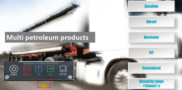 فلومتر پرتابل گازوئیل